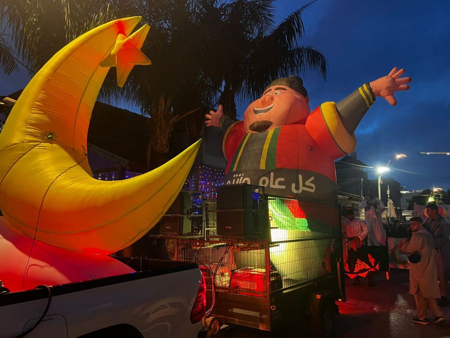 اللد: مسيرة حاشدة استقبالا لرمضان